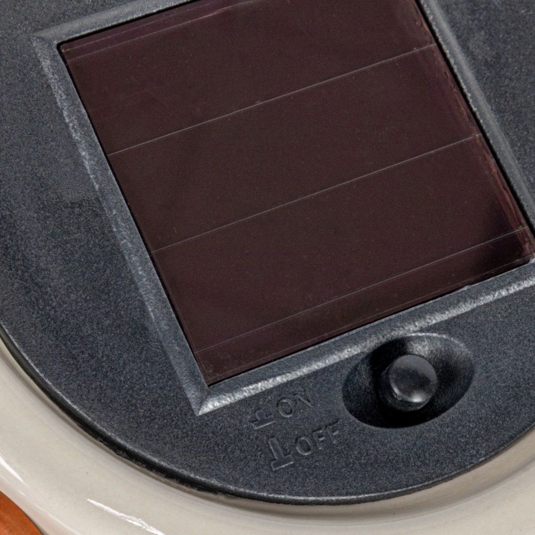 Stoneware LED Powered Lantern