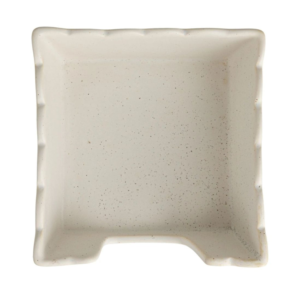 5.75" Stoneware Napkin Holder