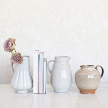 Stoneware Pitcher – Reactive Glaze
