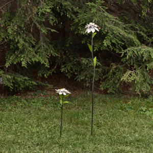 39" Vintage Flower Garden Stake