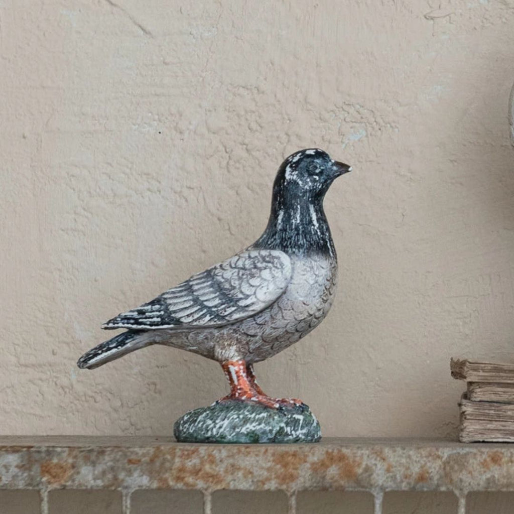 6" Vintage Reproduction Pigeon – Multi-Color