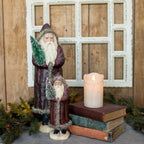 17" Vintage Red Belsnickle