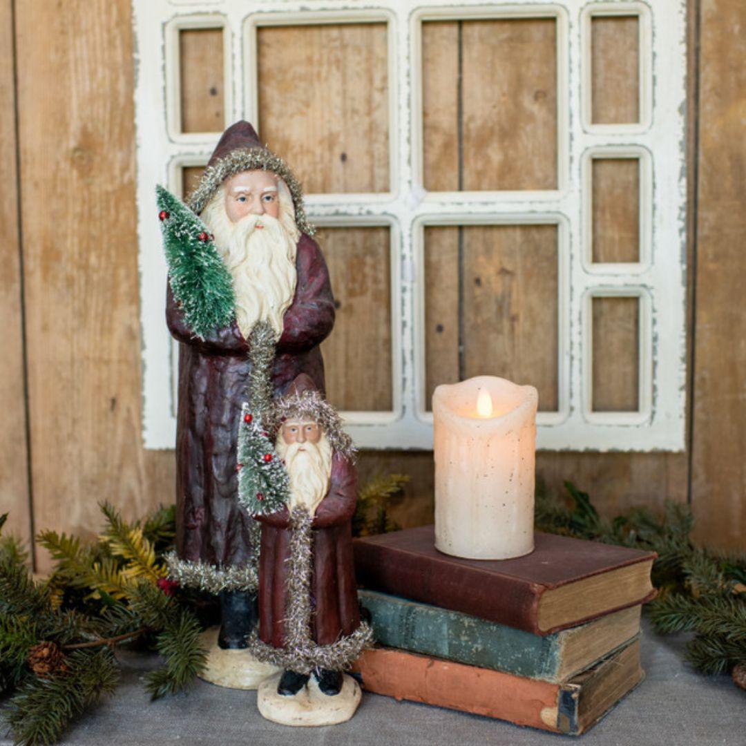 17" Vintage Red Belsnickle