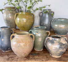 Found Blue Confit Pot