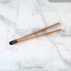 Walnut Wood BBQ Tongs