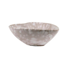 Stoneware Heart Dish - White