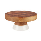 White Mod Block Cake Stand - Large