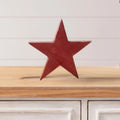 Red Wooden Star Block Sitter - Medium