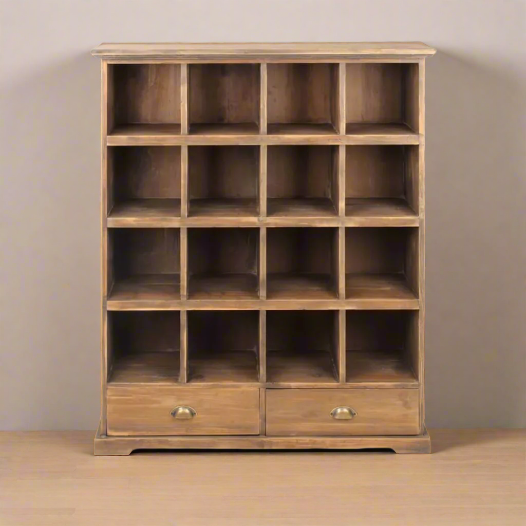 Wooden Boutique Display Shelf