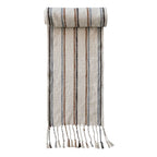 woven cotton table runner