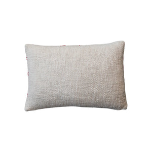 HoHoHo Embroidered Lumbar Pillow