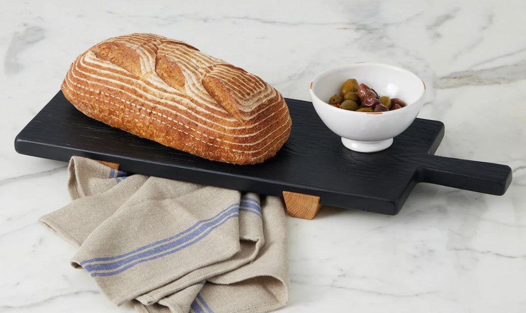 Black Rectangle Charcuterie Board