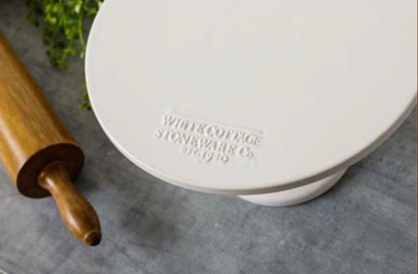 White Ceramic Cake Stand