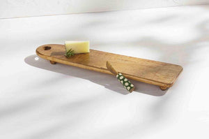 Footed Serving Board Set