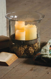 Giant Glass Candle Cylinder