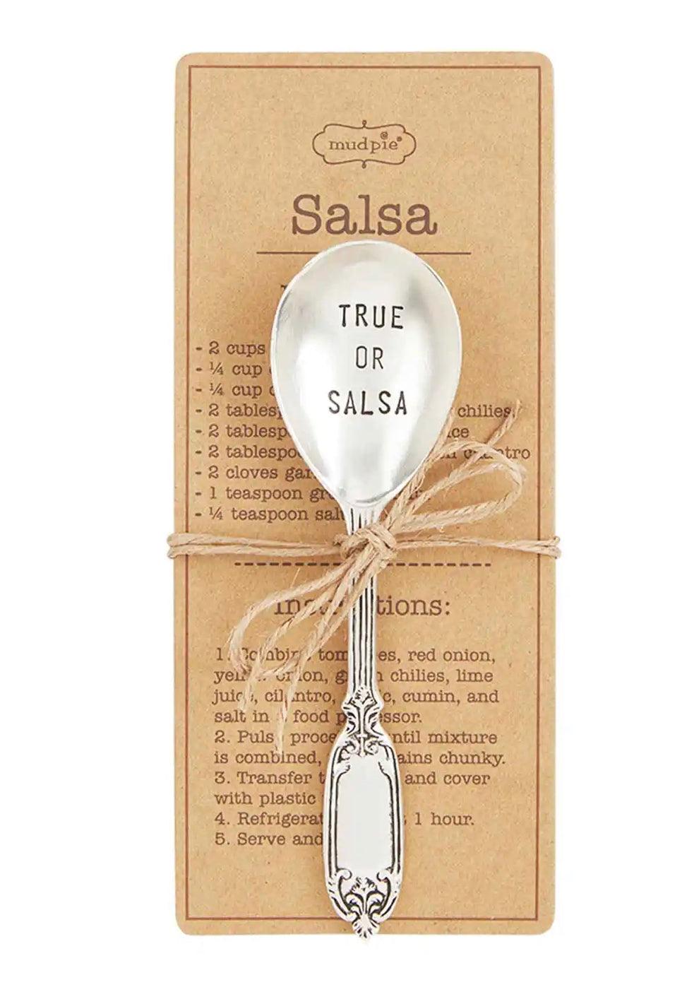 Salsa Recipe Spoon Set