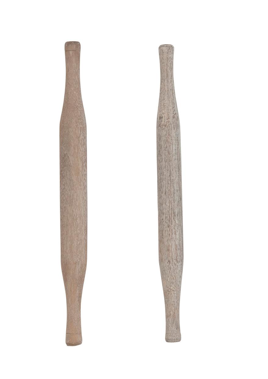 Found Decorative Wood Roti Pin