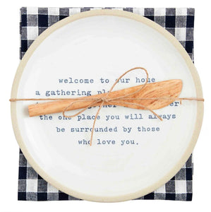 Welcome Farm Plate Set