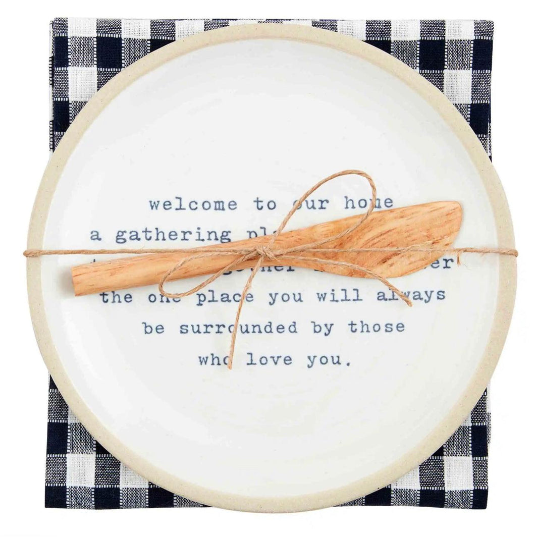Welcome Farm Plate Set