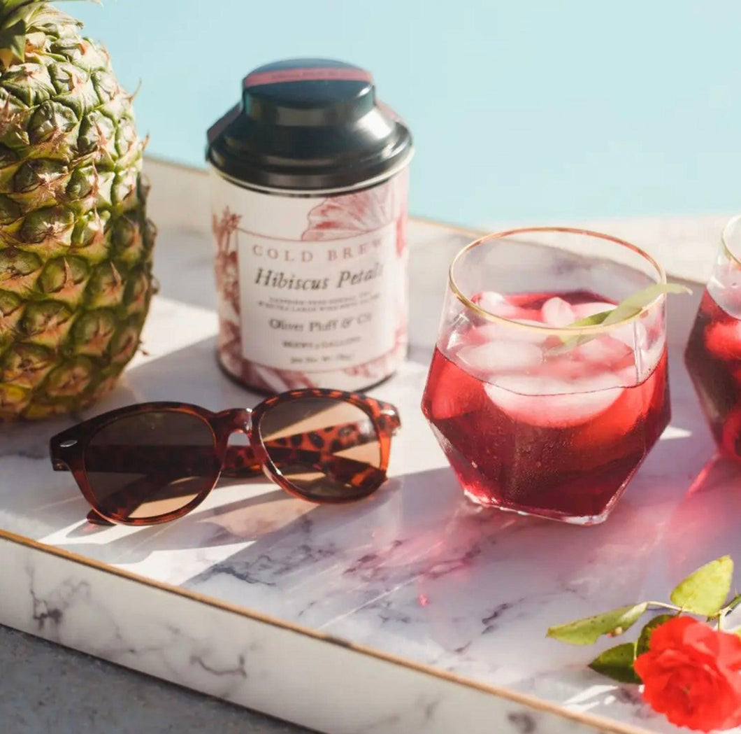 Hibiscus Petals Cold Brew