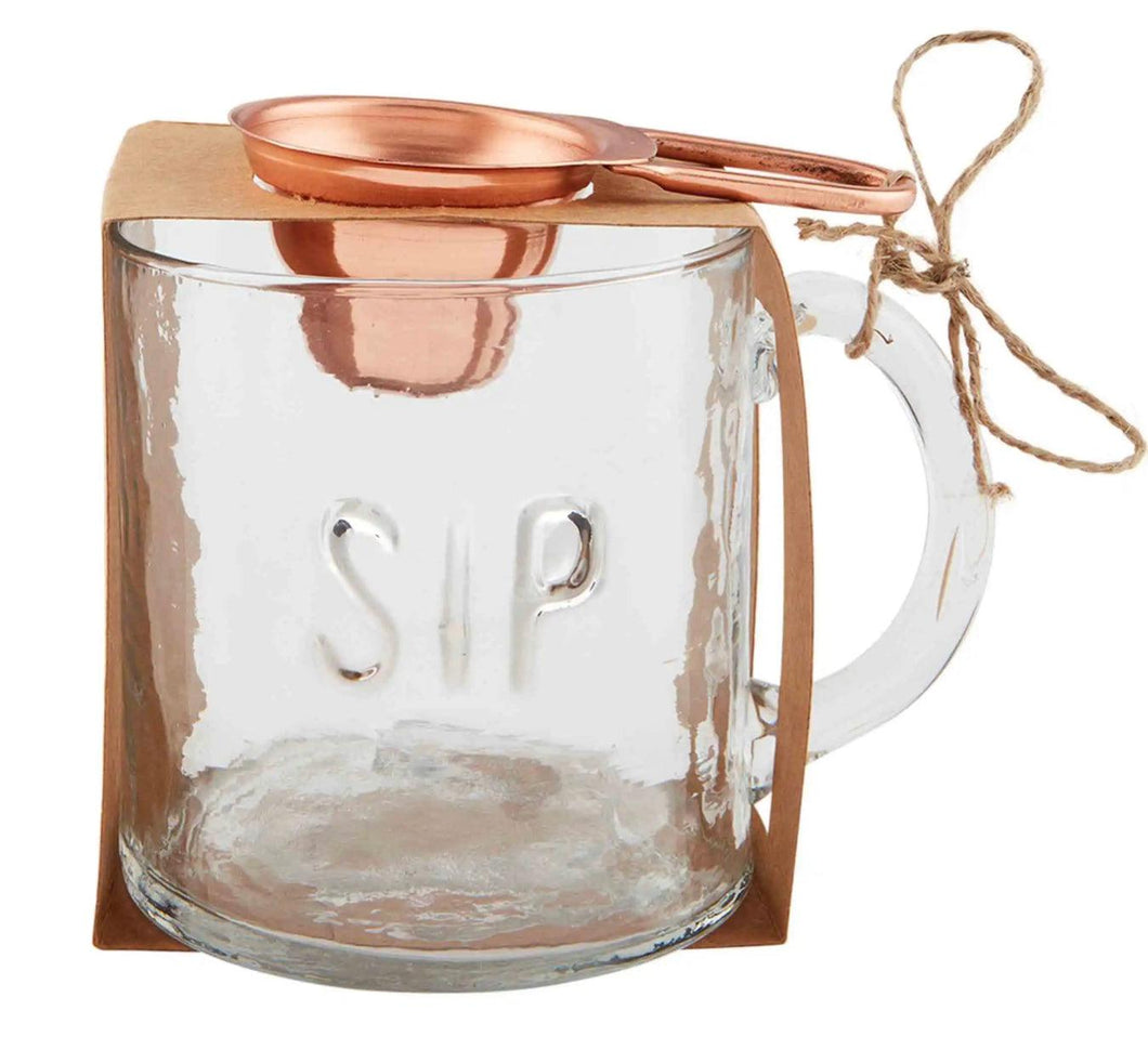 Sip Glass Coffee Mug Set