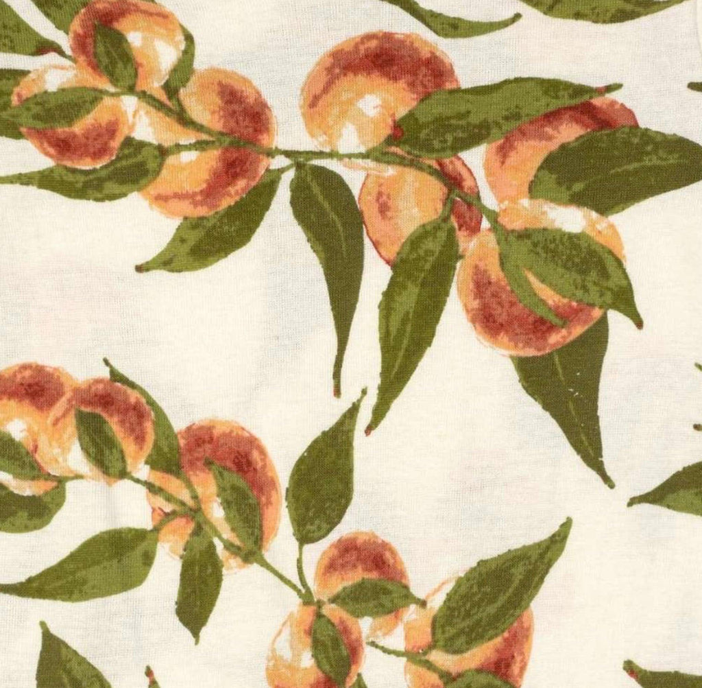 Peaches Organic Cotton Dress & Bloomer Set