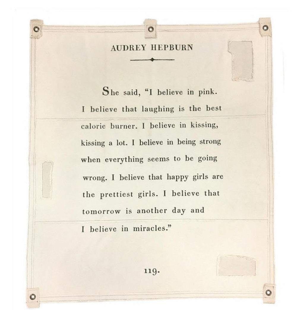 Audrey Hepburn Tarp