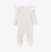 Point Ruffle Jumpsuit White