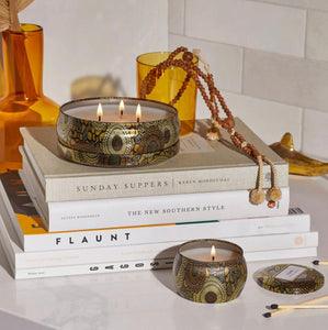 Baltic Amber 3 Wick Tin Candle