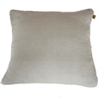 Weave Pillow - Honeycomb Wattle Sage Design