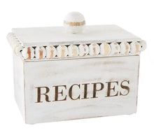 Beaded Recipe Card Holder