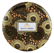 Baltic Amber 3 Wick Tin Candle