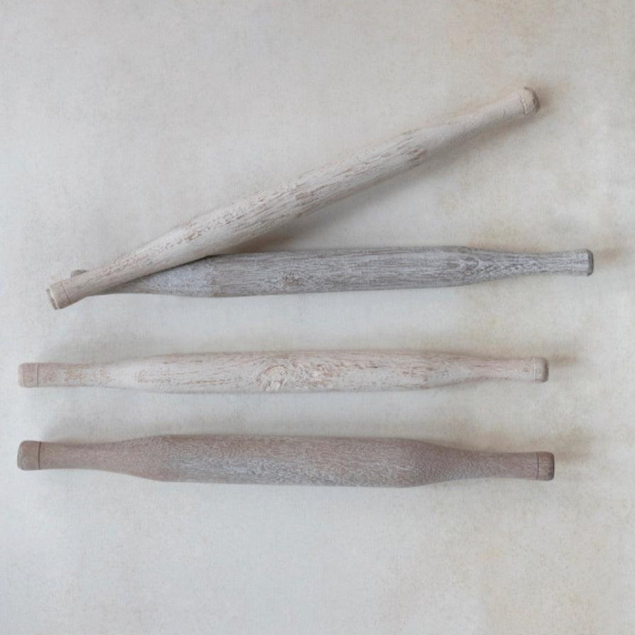 Found Decorative Wood Roti Pin